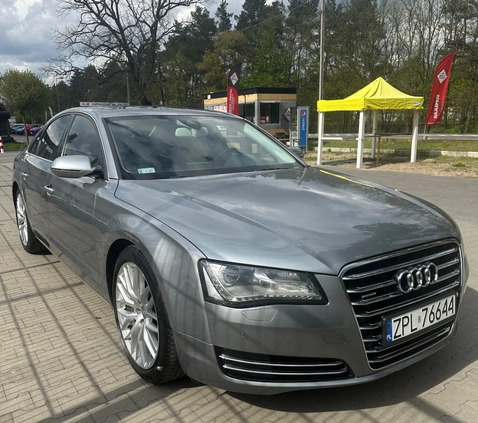 Audi A8 cena 79600 przebieg: 225300, rok produkcji 2012 z Kosów Lacki małe 254